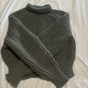 H&M Dark Gray Turtleneck Sweater